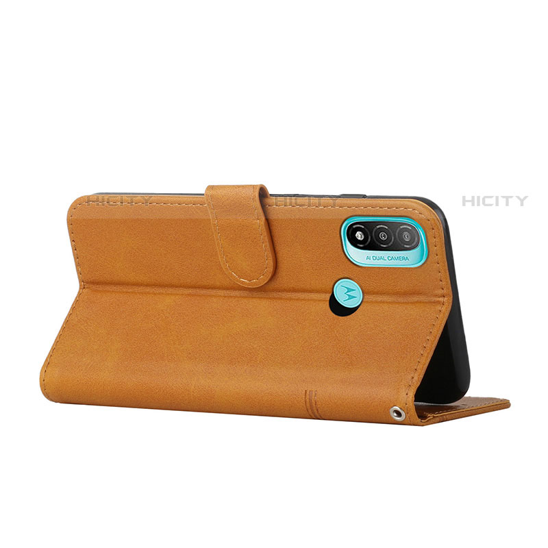 Handytasche Stand Schutzhülle Flip Leder Hülle Y01X für Motorola Moto E20