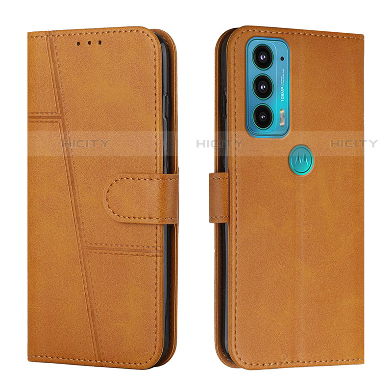 Handytasche Stand Schutzhülle Flip Leder Hülle Y01X für Motorola Moto Edge 20 5G groß