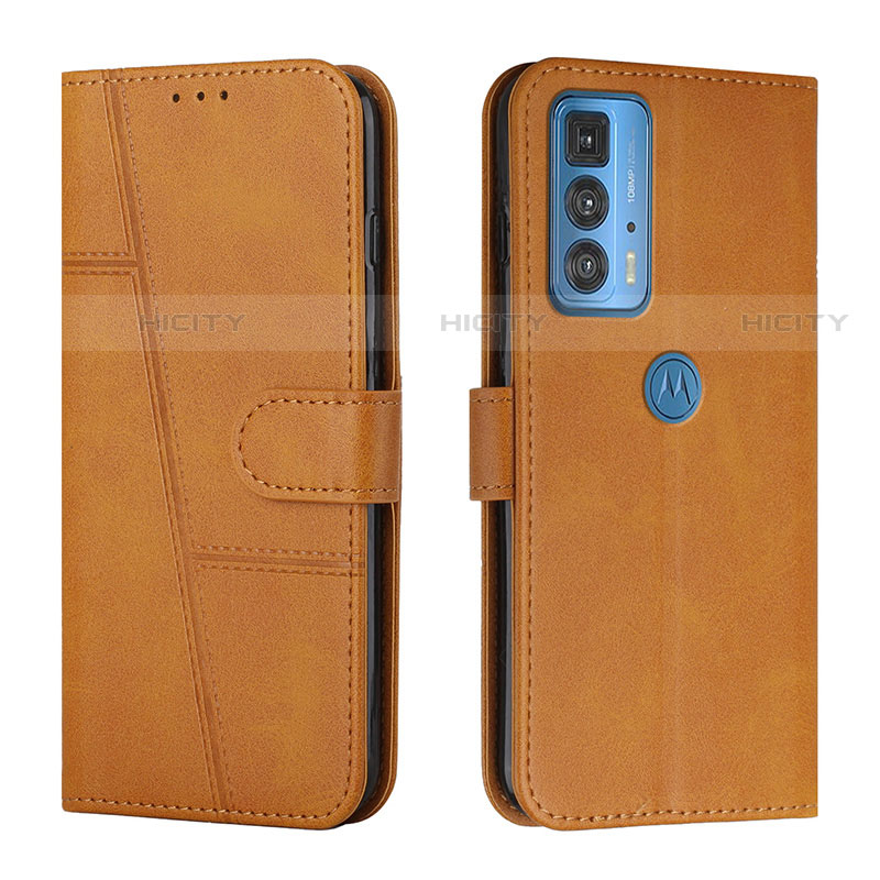 Handytasche Stand Schutzhülle Flip Leder Hülle Y01X für Motorola Moto Edge 20 Pro 5G groß