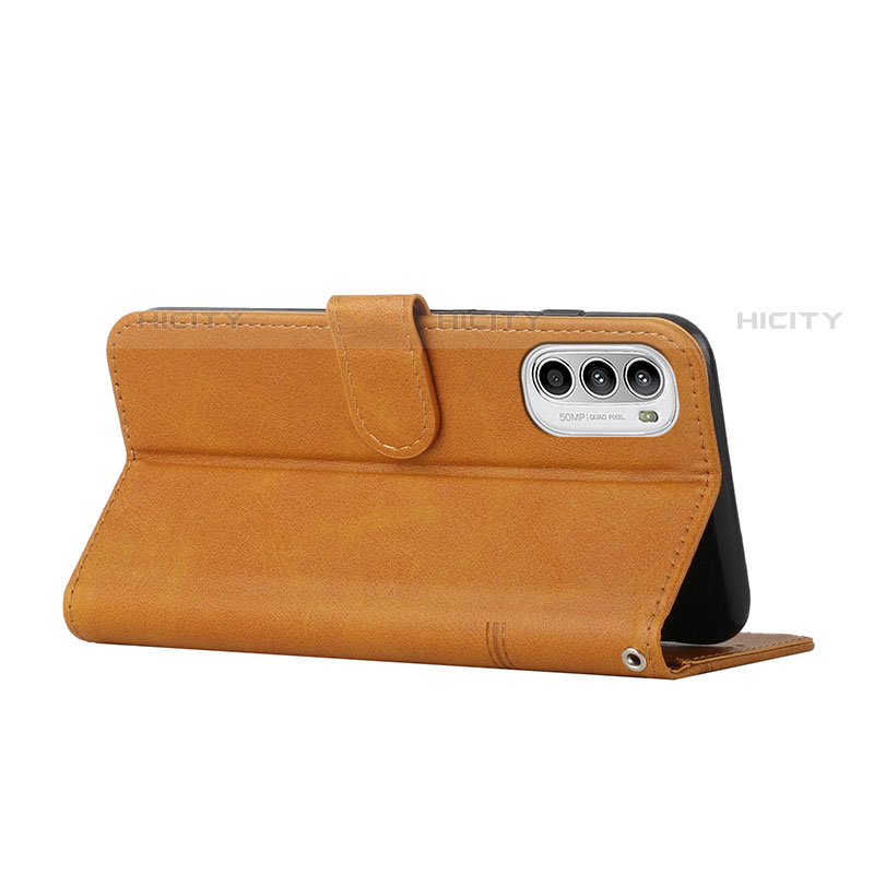 Handytasche Stand Schutzhülle Flip Leder Hülle Y01X für Motorola MOTO G52 groß