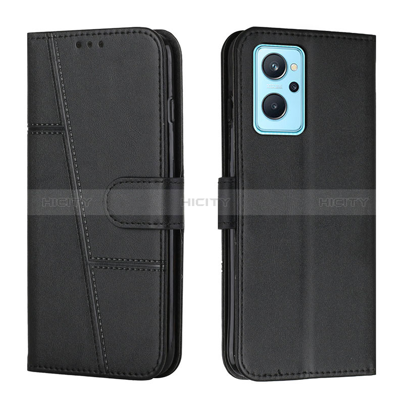 Handytasche Stand Schutzhülle Flip Leder Hülle Y01X für Oppo A96 4G Schwarz Plus