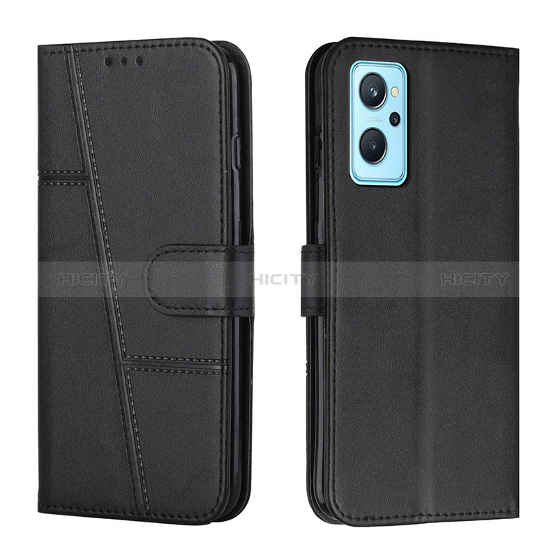 Handytasche Stand Schutzhülle Flip Leder Hülle Y01X für Realme 10T 5G Schwarz Plus