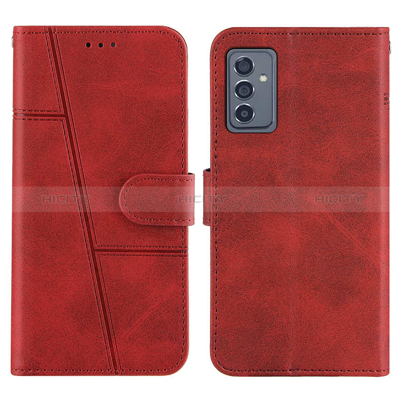Handytasche Stand Schutzhülle Flip Leder Hülle Y01X für Samsung Galaxy A15 4G Rot