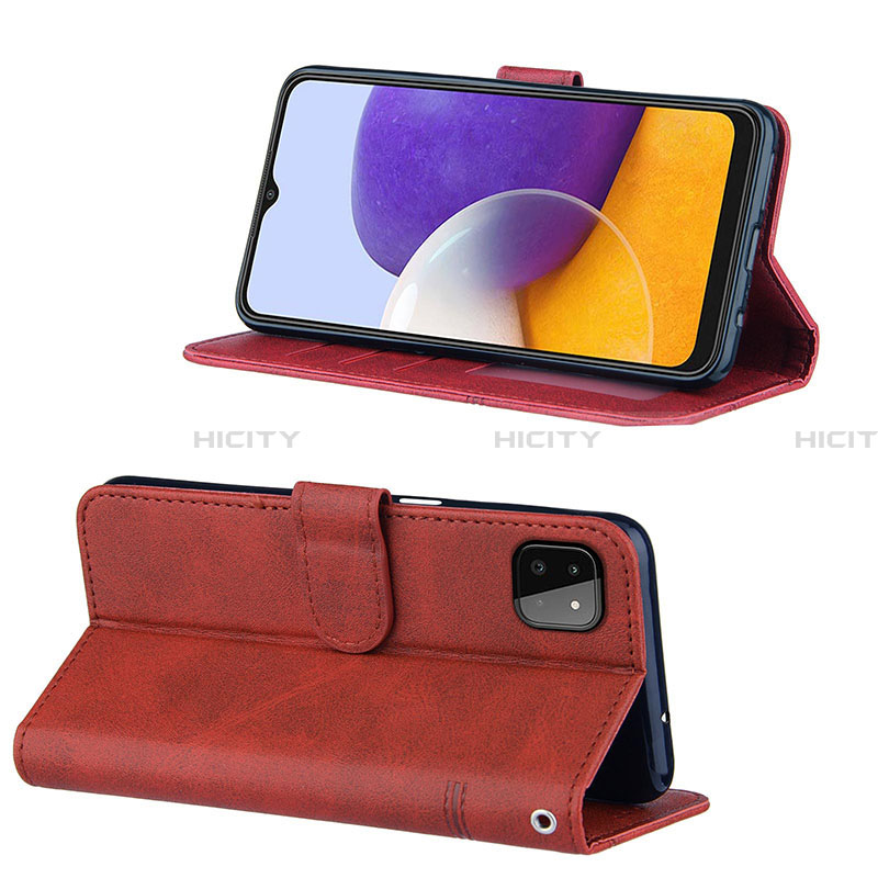 Handytasche Stand Schutzhülle Flip Leder Hülle Y01X für Samsung Galaxy A22 5G