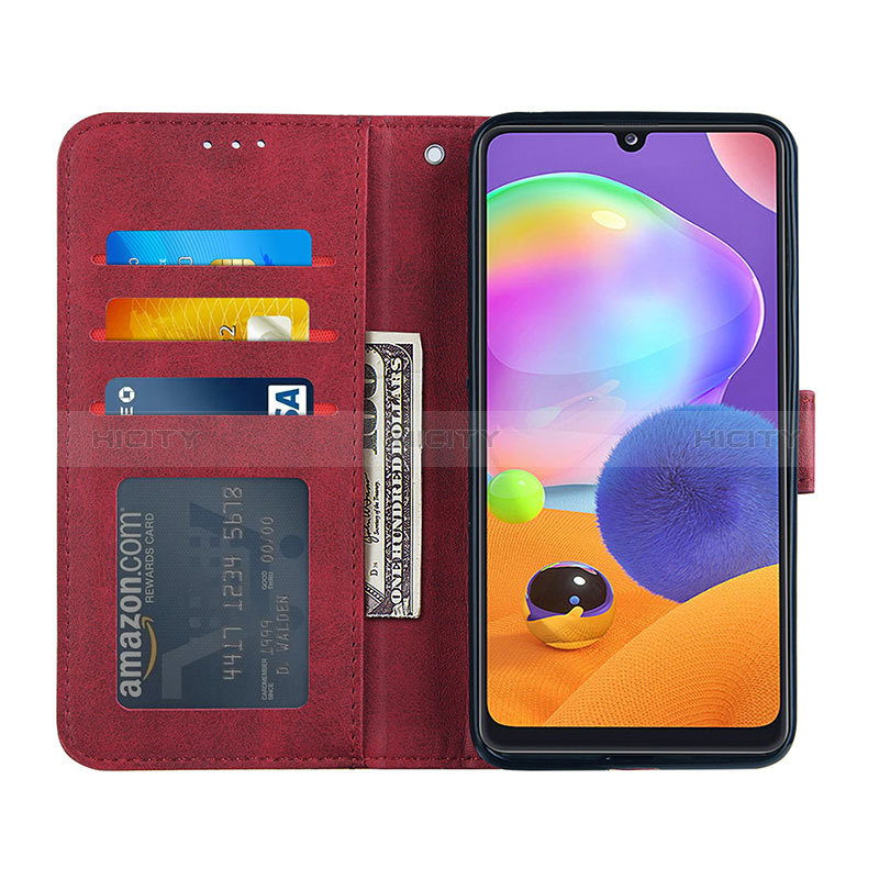 Handytasche Stand Schutzhülle Flip Leder Hülle Y01X für Samsung Galaxy A31 groß