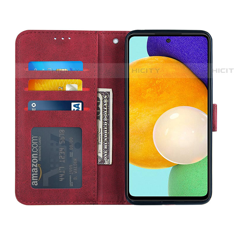 Handytasche Stand Schutzhülle Flip Leder Hülle Y01X für Samsung Galaxy A52 5G