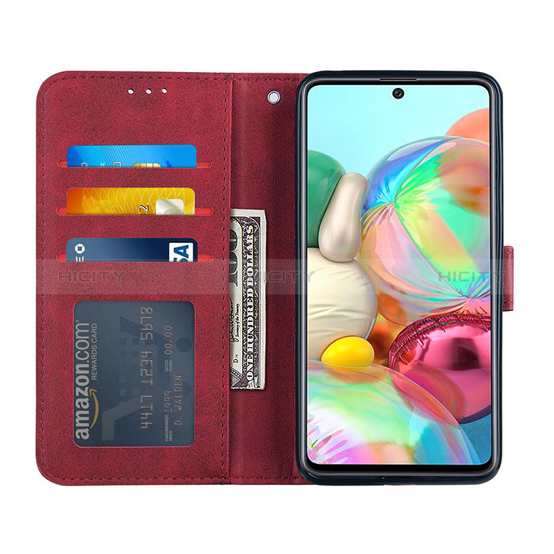 Handytasche Stand Schutzhülle Flip Leder Hülle Y01X für Samsung Galaxy A71 4G A715 groß