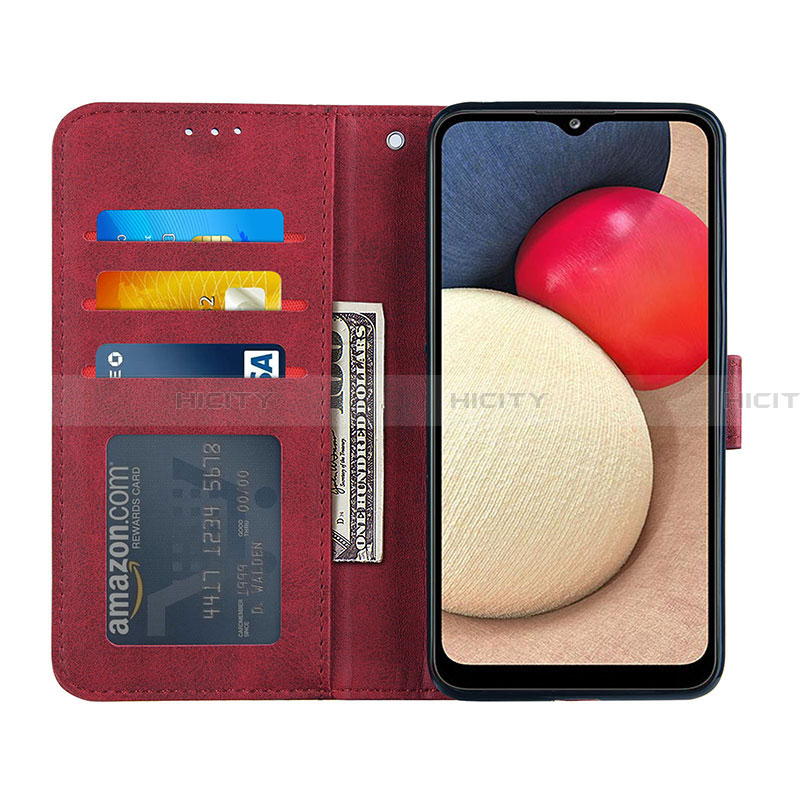 Handytasche Stand Schutzhülle Flip Leder Hülle Y01X für Samsung Galaxy F02S SM-E025F