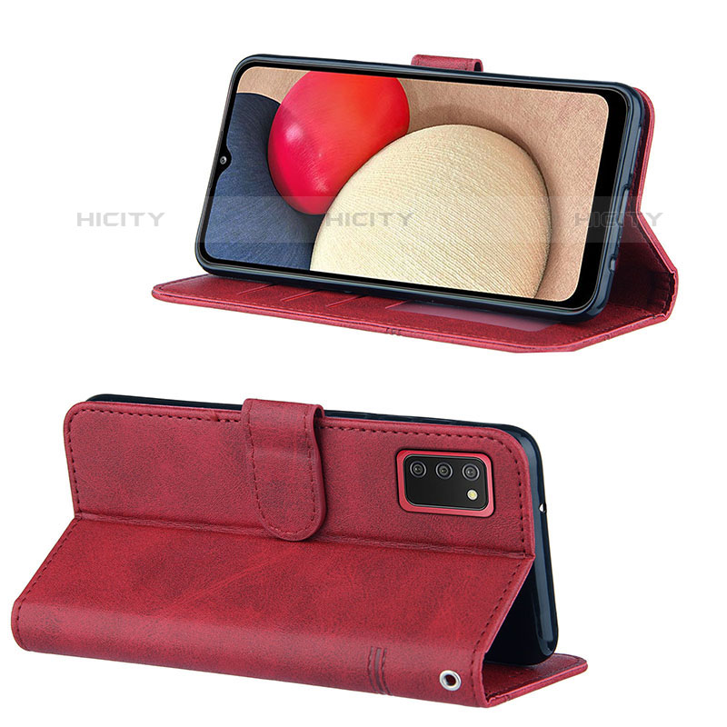 Handytasche Stand Schutzhülle Flip Leder Hülle Y01X für Samsung Galaxy M02s groß