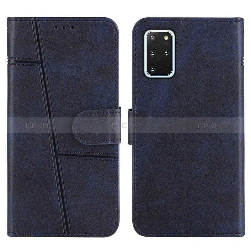 Handytasche Stand Schutzhülle Flip Leder Hülle Y01X für Samsung Galaxy S20 Plus 5G Blau Plus