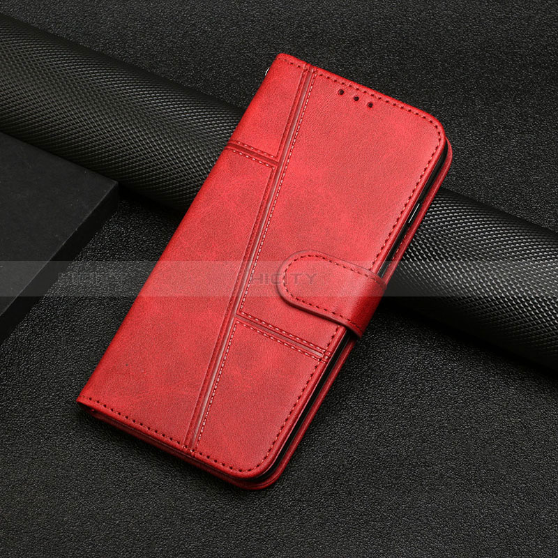 Handytasche Stand Schutzhülle Flip Leder Hülle Y01X für Xiaomi Poco F5 Pro 5G Rot