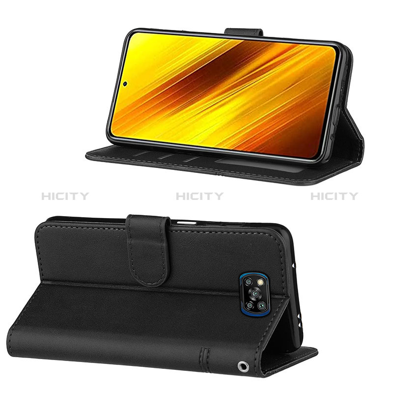 Handytasche Stand Schutzhülle Flip Leder Hülle Y01X für Xiaomi Poco X3 NFC