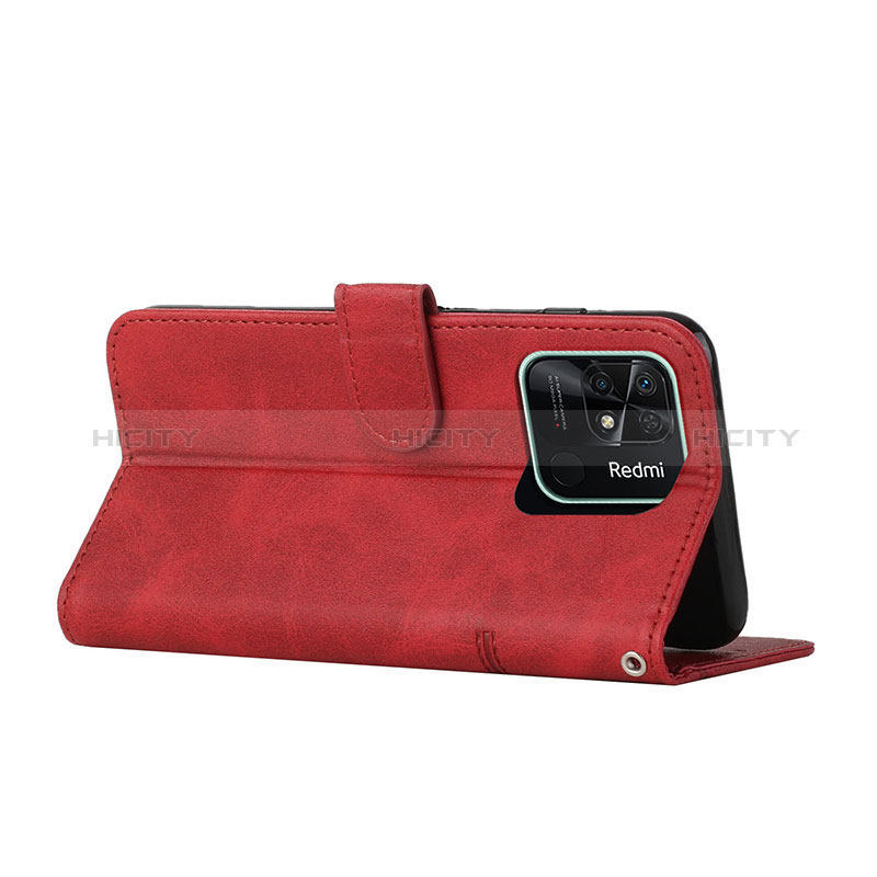 Handytasche Stand Schutzhülle Flip Leder Hülle Y01X für Xiaomi Redmi 10 India groß