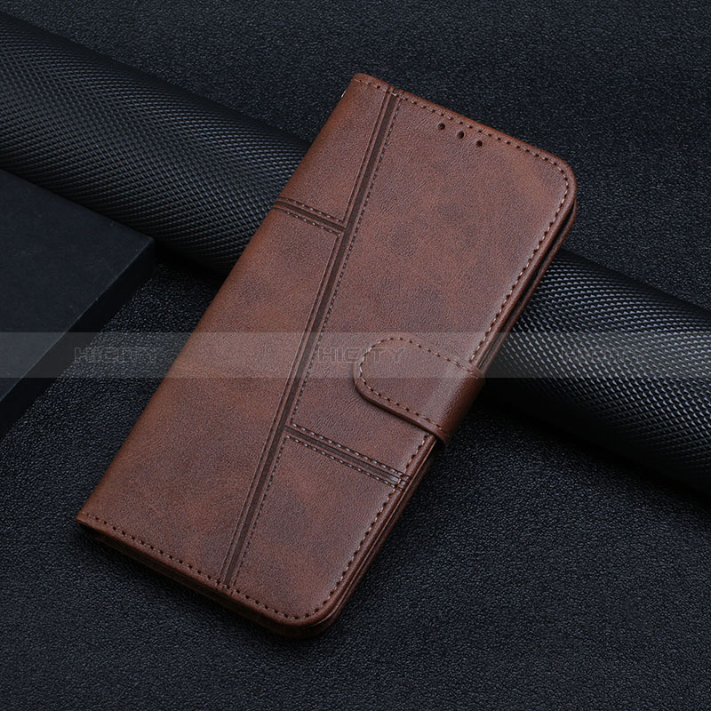 Handytasche Stand Schutzhülle Flip Leder Hülle Y01X für Xiaomi Redmi K60 5G Braun