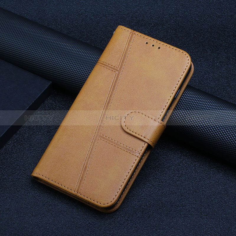 Handytasche Stand Schutzhülle Flip Leder Hülle Y01X für Xiaomi Redmi K60 Pro 5G Hellbraun