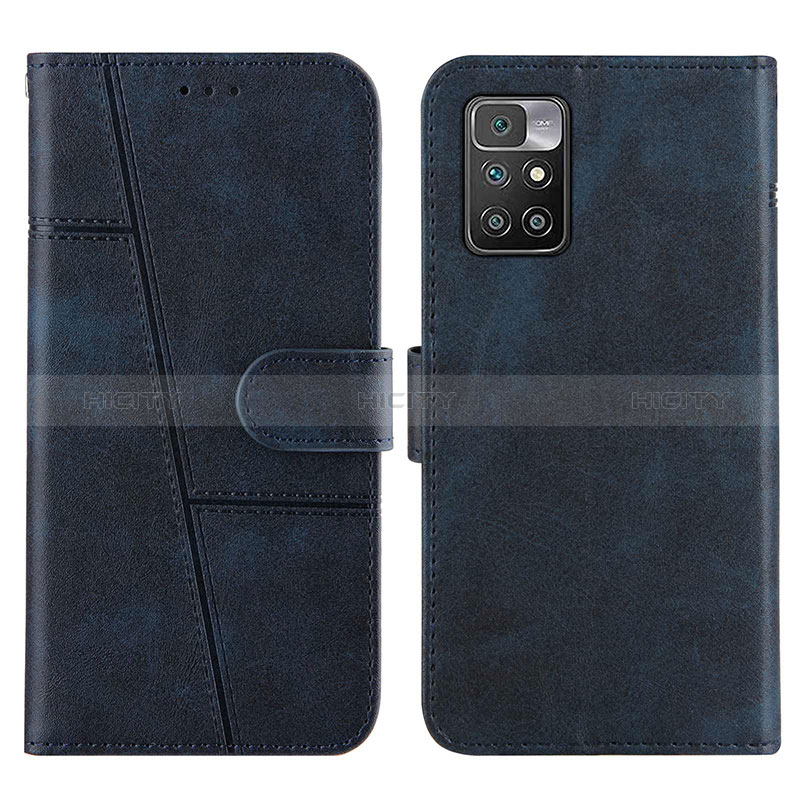 Handytasche Stand Schutzhülle Flip Leder Hülle Y01X für Xiaomi Redmi Note 11 4G (2021) Blau Plus