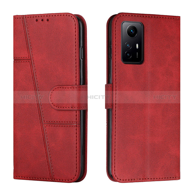 Handytasche Stand Schutzhülle Flip Leder Hülle Y01X für Xiaomi Redmi Note 12S Rot