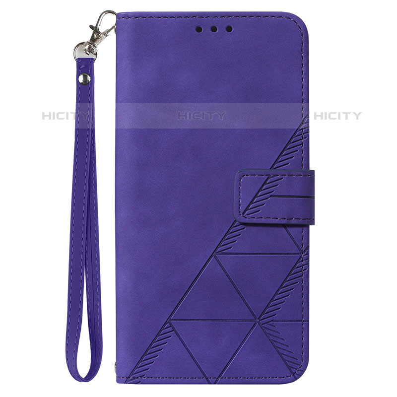 Handytasche Stand Schutzhülle Flip Leder Hülle Y02B für Google Pixel 8 5G Violett