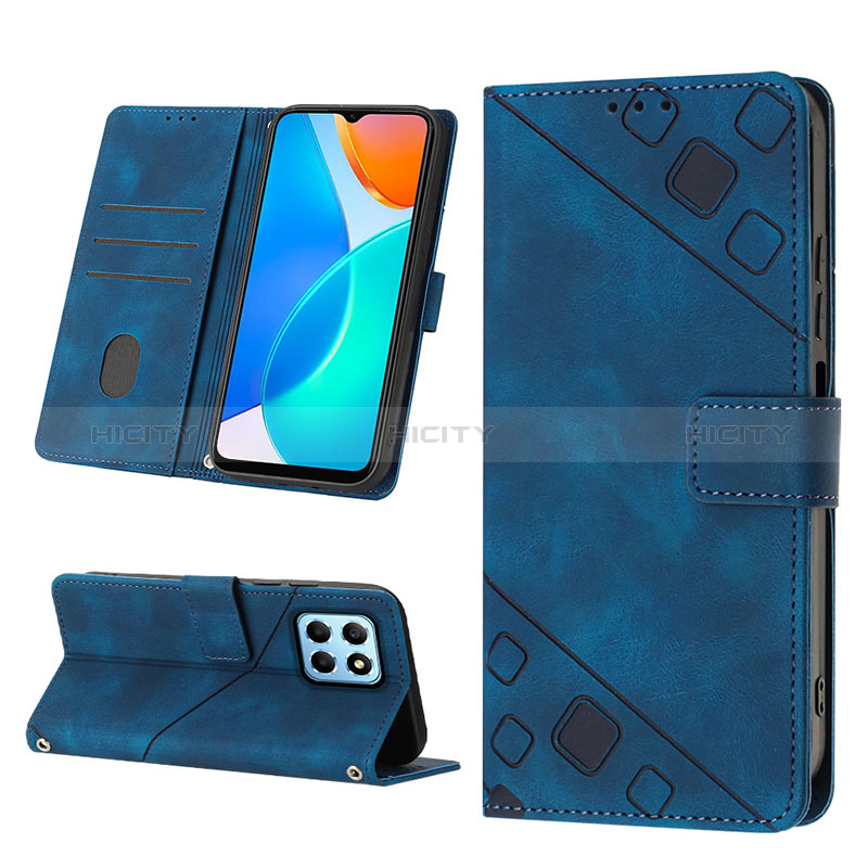 Handytasche Stand Schutzhülle Flip Leder Hülle Y02B für Huawei Honor 70 Lite 5G