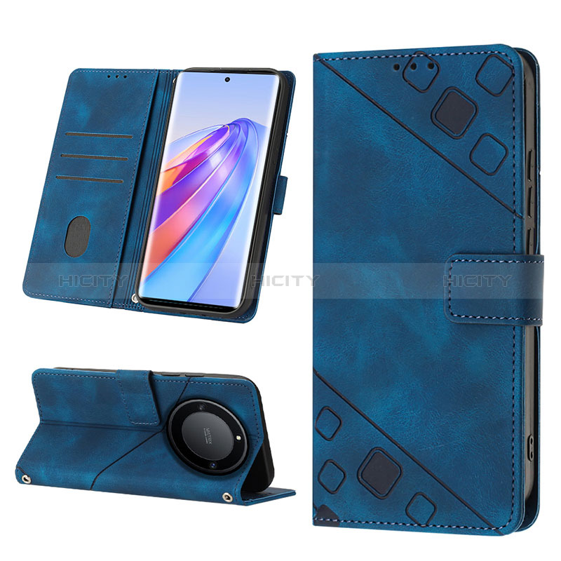 Handytasche Stand Schutzhülle Flip Leder Hülle Y02B für Huawei Honor Magic5 Lite 5G