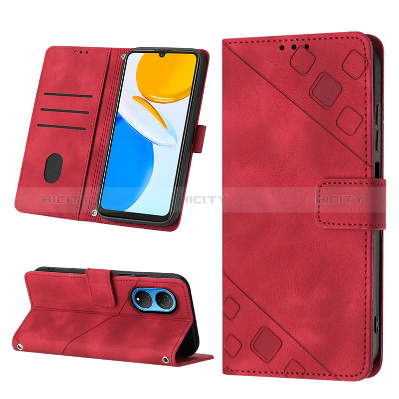 Handytasche Stand Schutzhülle Flip Leder Hülle Y02B für Huawei Honor X7