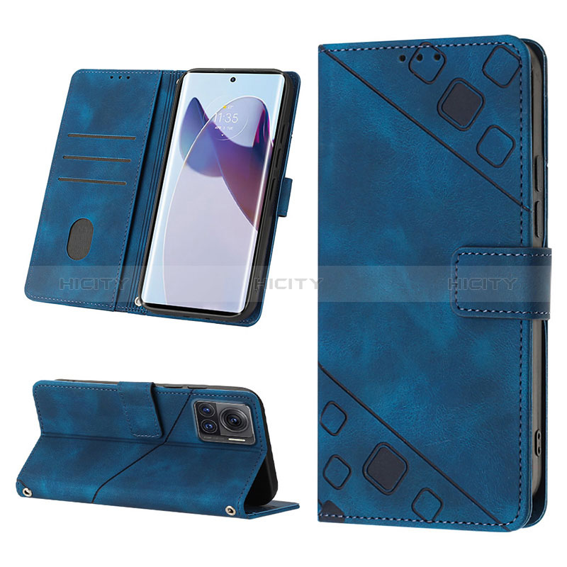 Handytasche Stand Schutzhülle Flip Leder Hülle Y02B für Motorola Moto Edge X30 Pro 5G