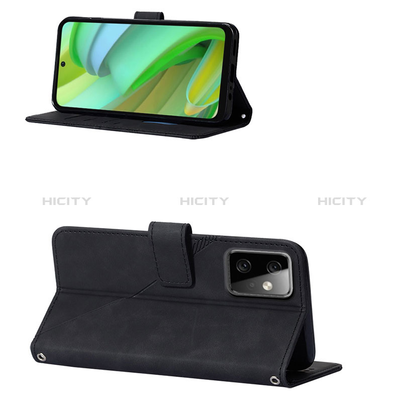 Handytasche Stand Schutzhülle Flip Leder Hülle Y02B für Motorola Moto G Power 5G (2023) groß