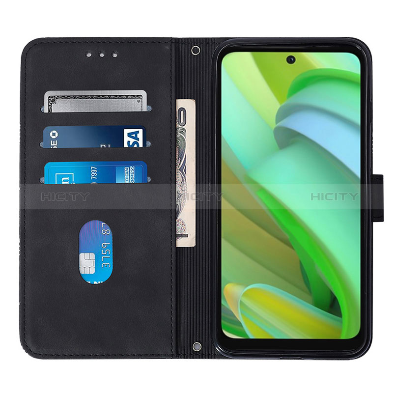 Handytasche Stand Schutzhülle Flip Leder Hülle Y02B für Motorola Moto G Power 5G (2023) groß