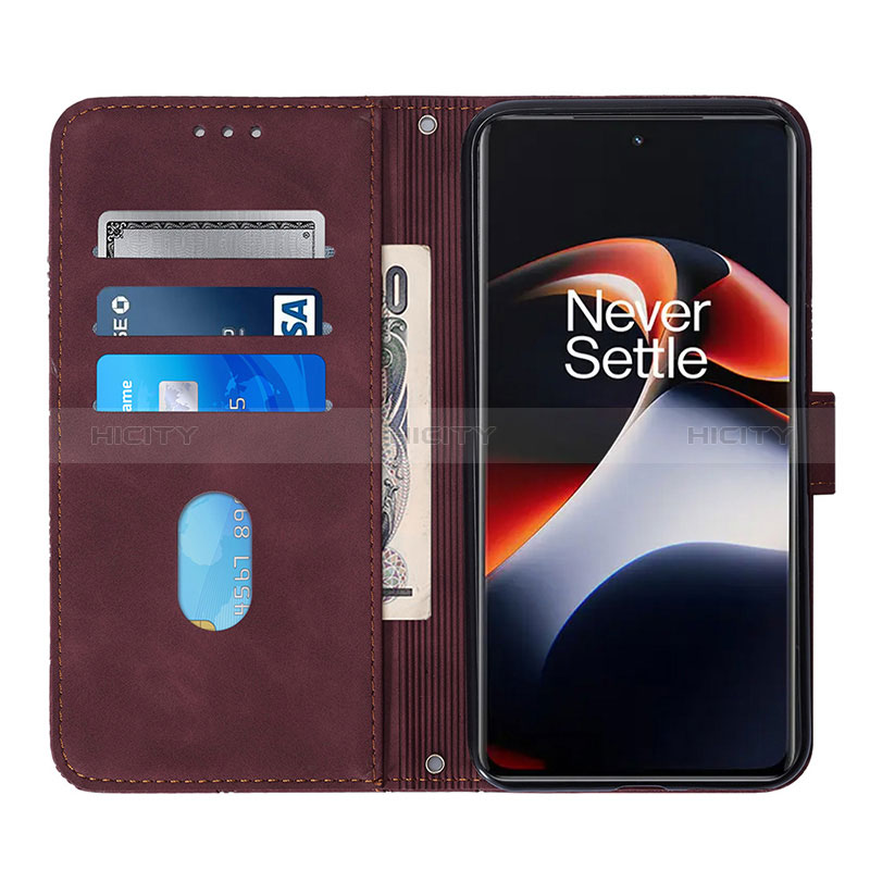 Handytasche Stand Schutzhülle Flip Leder Hülle Y02B für OnePlus Ace 2 5G groß