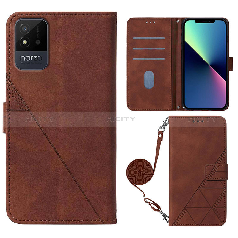 Handytasche Stand Schutzhülle Flip Leder Hülle Y02B für Realme C11 (2021) groß