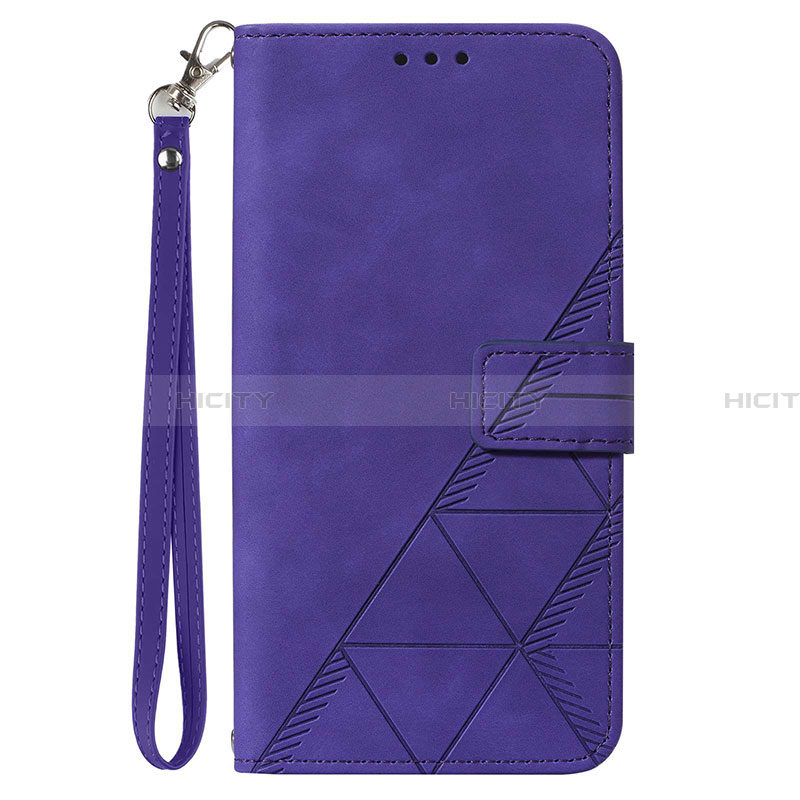 Handytasche Stand Schutzhülle Flip Leder Hülle Y02B für Samsung Galaxy A03 Core groß