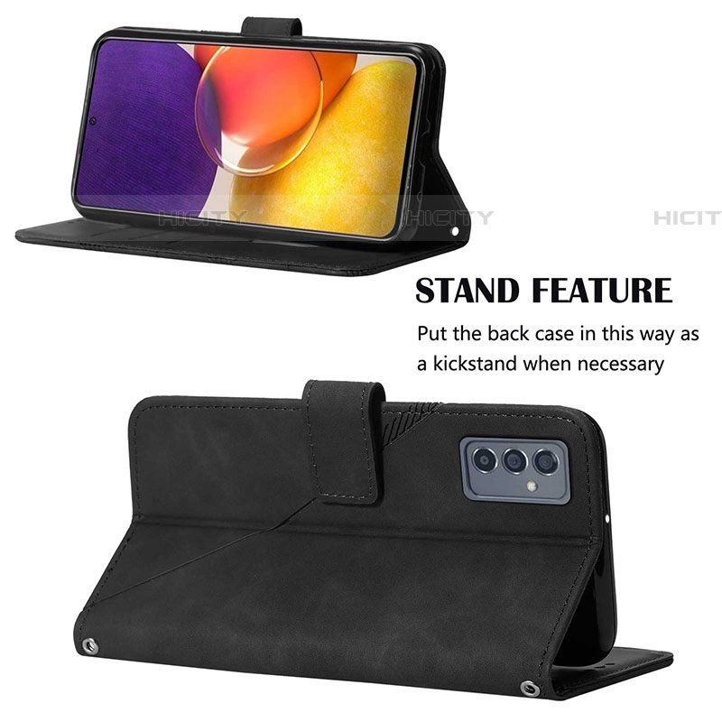 Handytasche Stand Schutzhülle Flip Leder Hülle Y02B für Samsung Galaxy A05s