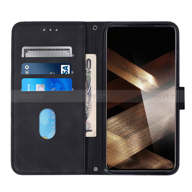 Handytasche Stand Schutzhülle Flip Leder Hülle Y02B für Samsung Galaxy A15 5G groß