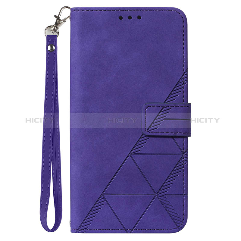 Handytasche Stand Schutzhülle Flip Leder Hülle Y02B für Samsung Galaxy A23 5G Violett Plus