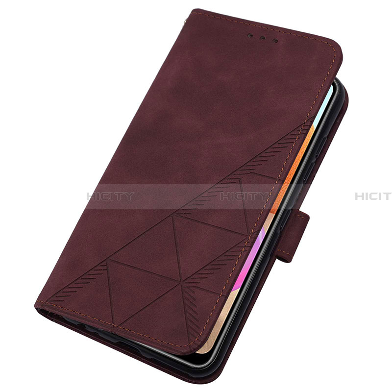 Handytasche Stand Schutzhülle Flip Leder Hülle Y02B für Samsung Galaxy A32 5G groß