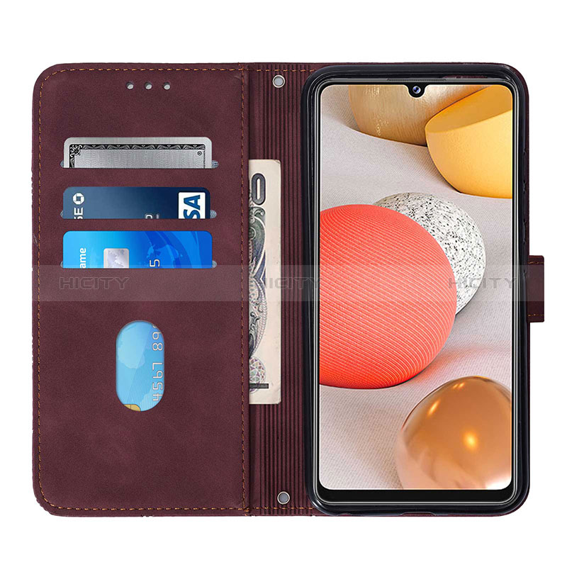 Handytasche Stand Schutzhülle Flip Leder Hülle Y02B für Samsung Galaxy A42 5G