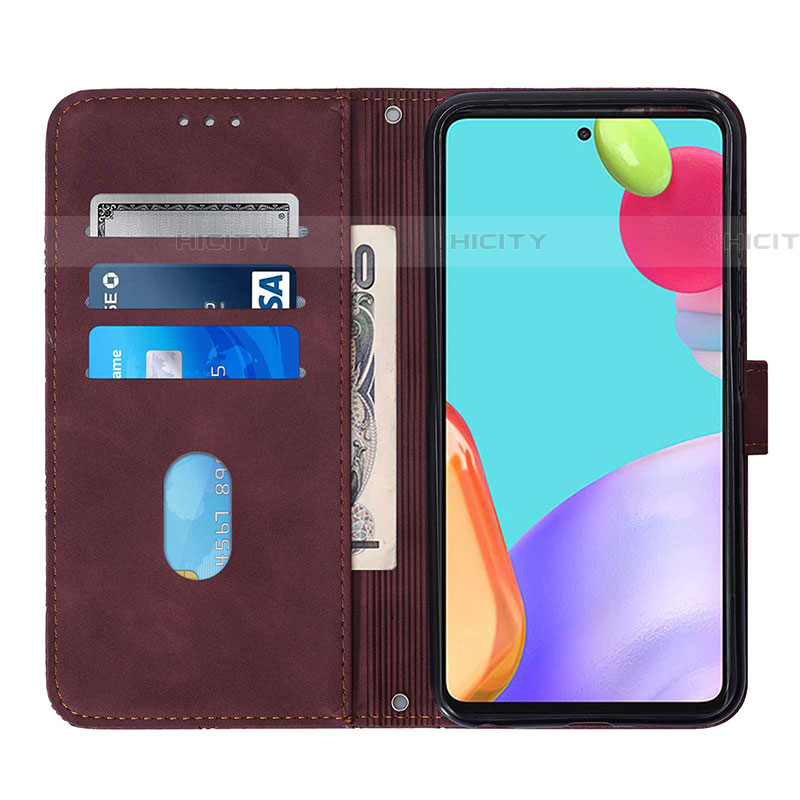 Handytasche Stand Schutzhülle Flip Leder Hülle Y02B für Samsung Galaxy A52 5G