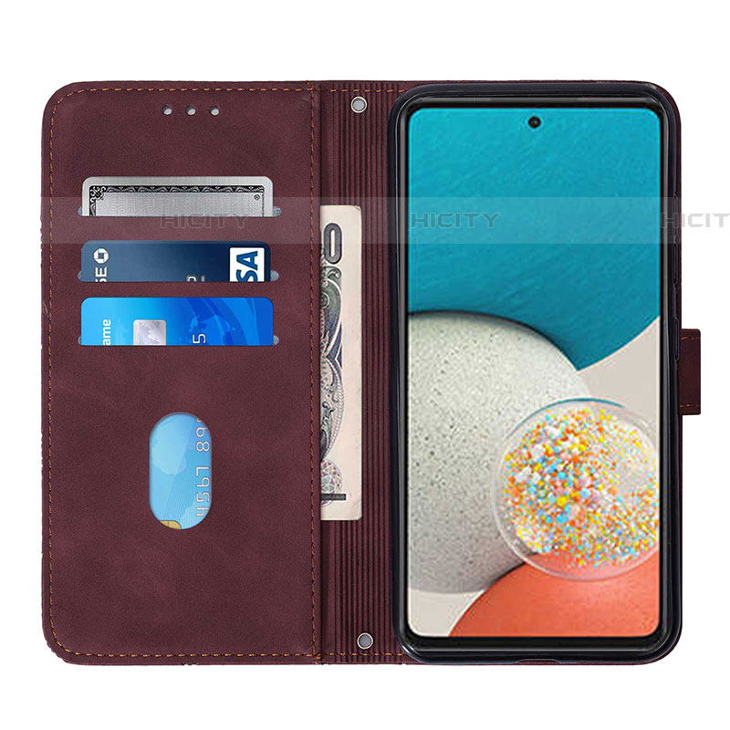 Handytasche Stand Schutzhülle Flip Leder Hülle Y02B für Samsung Galaxy A53 5G