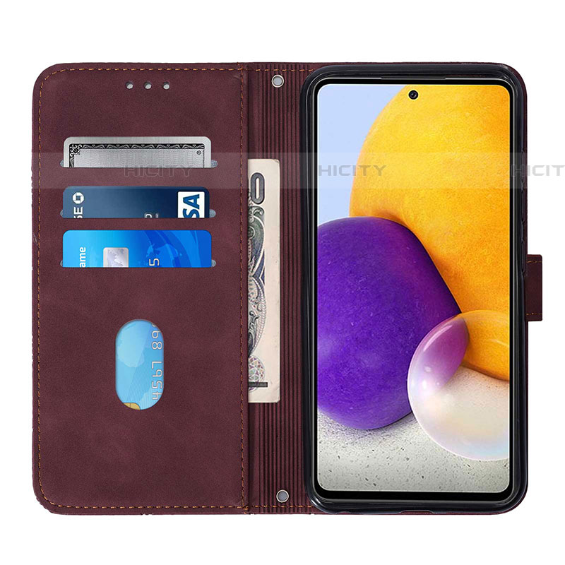 Handytasche Stand Schutzhülle Flip Leder Hülle Y02B für Samsung Galaxy A72 5G