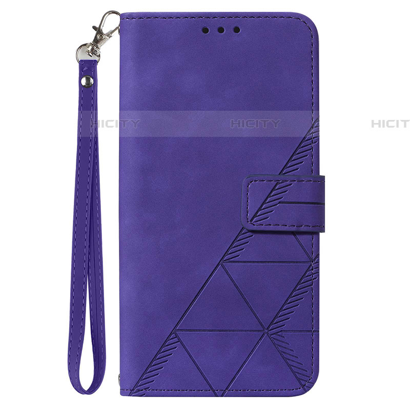 Handytasche Stand Schutzhülle Flip Leder Hülle Y02B für Samsung Galaxy A73 5G Violett