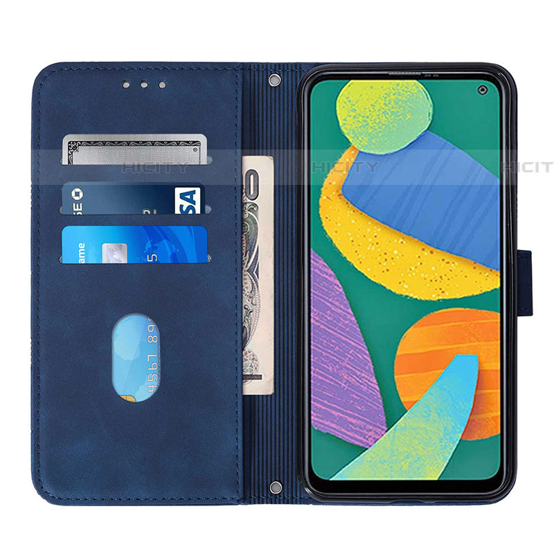 Handytasche Stand Schutzhülle Flip Leder Hülle Y02B für Samsung Galaxy F52 5G