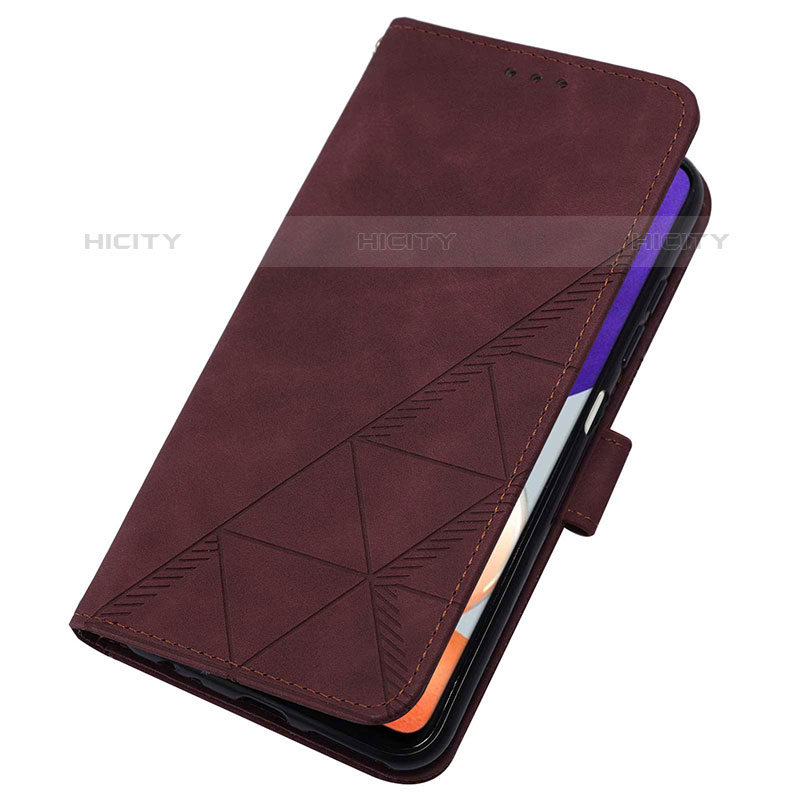 Handytasche Stand Schutzhülle Flip Leder Hülle Y02B für Samsung Galaxy M22 4G