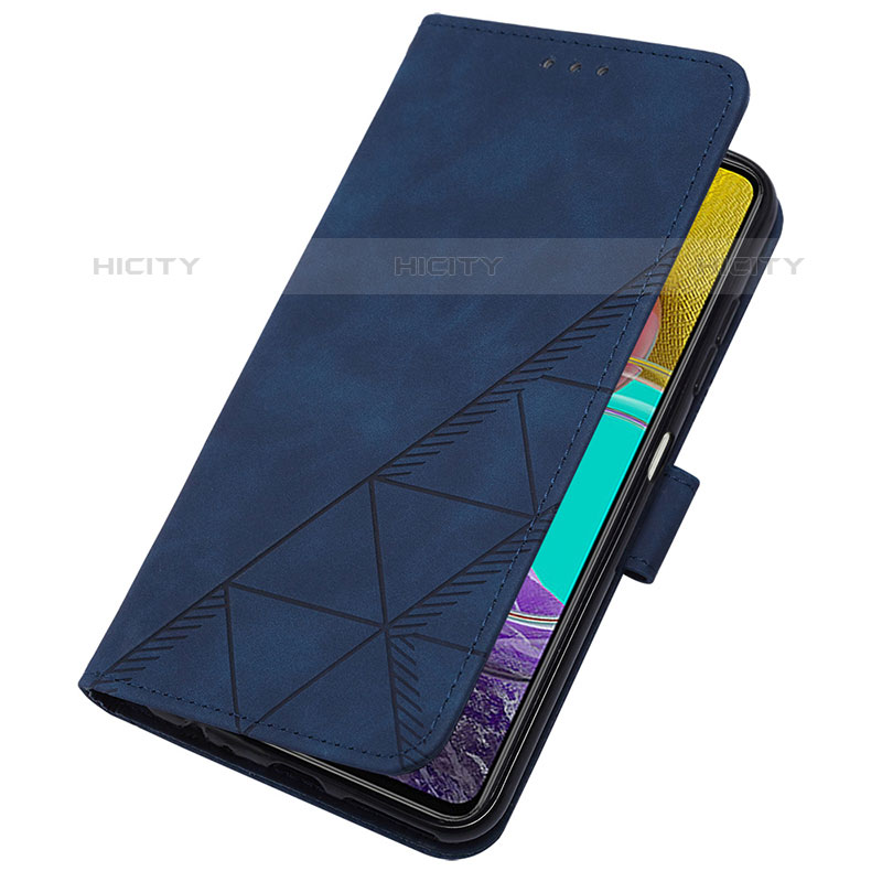 Handytasche Stand Schutzhülle Flip Leder Hülle Y02B für Samsung Galaxy M53 5G groß