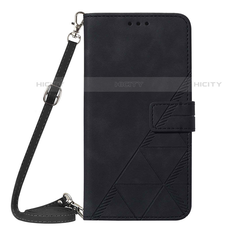 Handytasche Stand Schutzhülle Flip Leder Hülle Y02B für Samsung Galaxy S21 5G Schwarz Plus