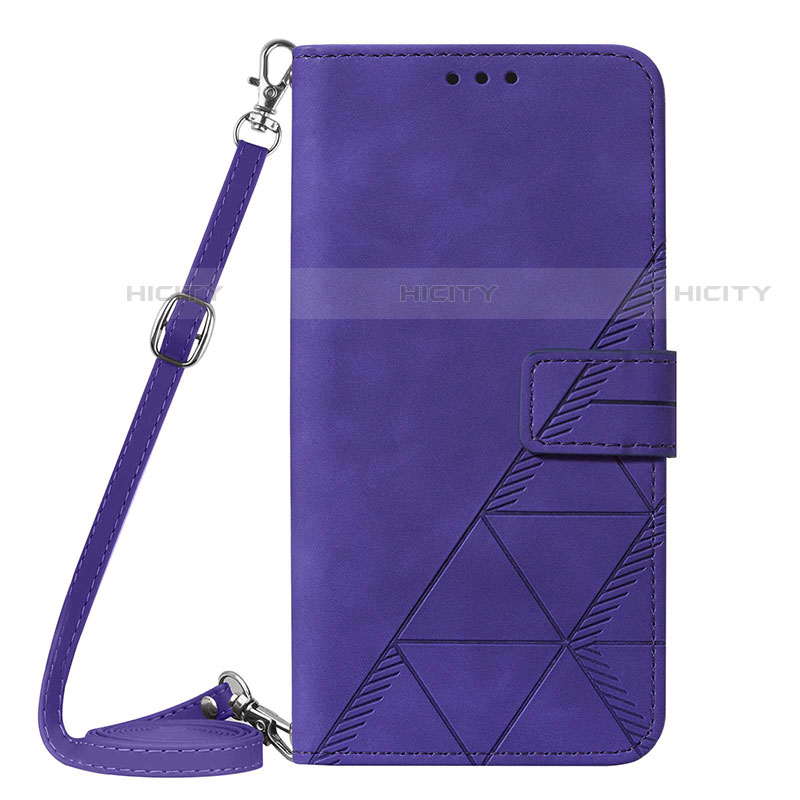 Handytasche Stand Schutzhülle Flip Leder Hülle Y02B für Samsung Galaxy S22 Plus 5G Violett Plus