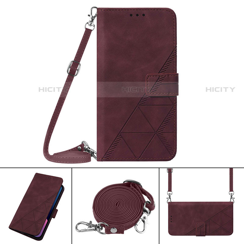 Handytasche Stand Schutzhülle Flip Leder Hülle Y02B für Samsung Galaxy S23 Ultra 5G groß