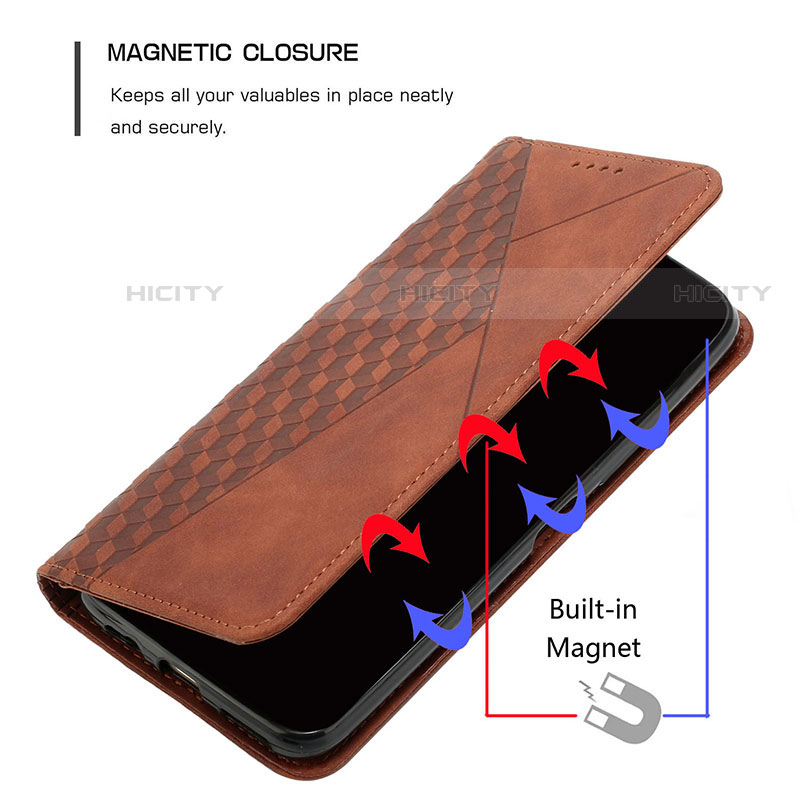 Handytasche Stand Schutzhülle Flip Leder Hülle Y02X für Motorola Moto G Stylus (2022) 5G groß