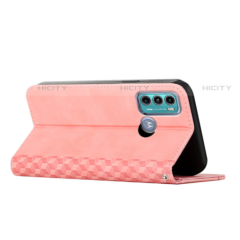 Handytasche Stand Schutzhülle Flip Leder Hülle Y02X für Motorola Moto G40 Fusion