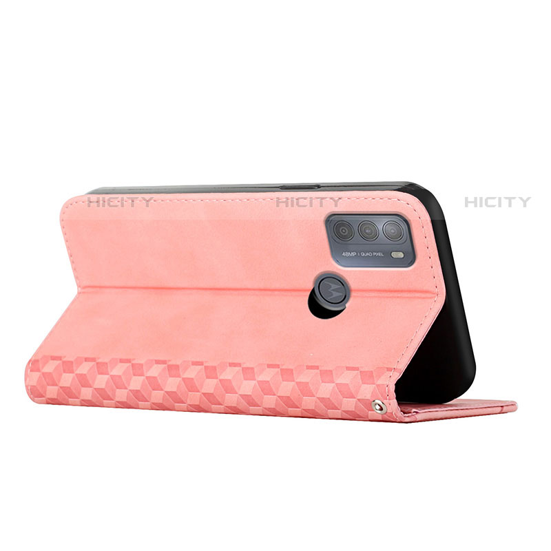 Handytasche Stand Schutzhülle Flip Leder Hülle Y02X für Motorola Moto G50