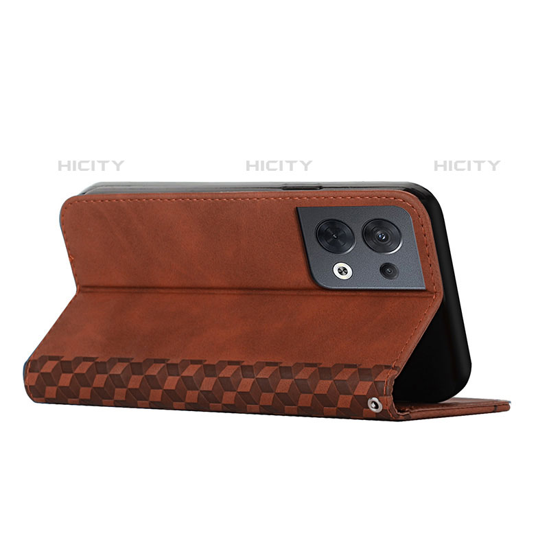 Handytasche Stand Schutzhülle Flip Leder Hülle Y02X für Oppo Reno8 5G